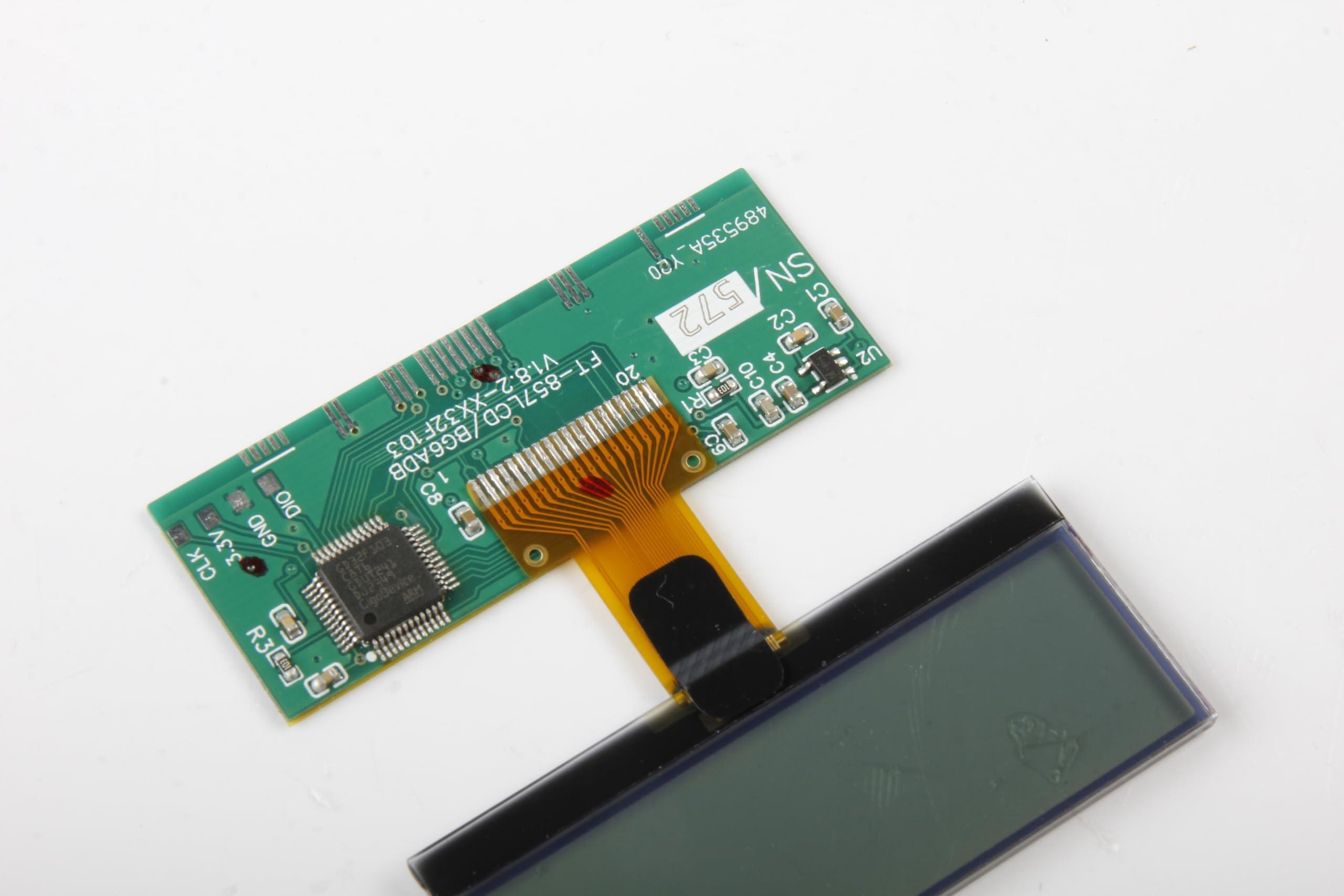 A-MIND Screen Replacement for YAESU FT-857 FT-857D LCD Screen 8.0" for YAESU FT-857 FT-857D Display LCD Screen Repair Kits for 'Zebra Stripes' Issue