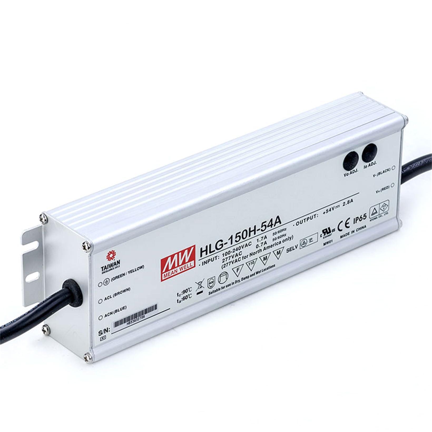 YS powered by MW Generic HLG-150H-12A 12V 12.5A 150W LED Driver IP67 for Outdoor Lighting, YS-HLG-150H-12A