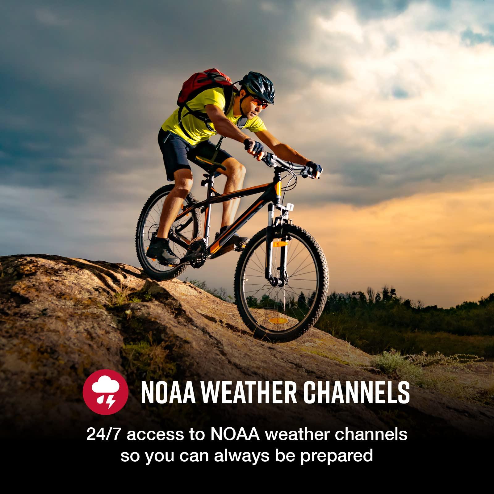 Cobra Cobra CXT10953PH-M Emergency Two-Way Radios, Waterproof Walkie Talkies, Up to 40 Mile Range, 22 Channels and NOAA Weather Channels, UHF/FM Ultra-Clear Reception, 3-Pack