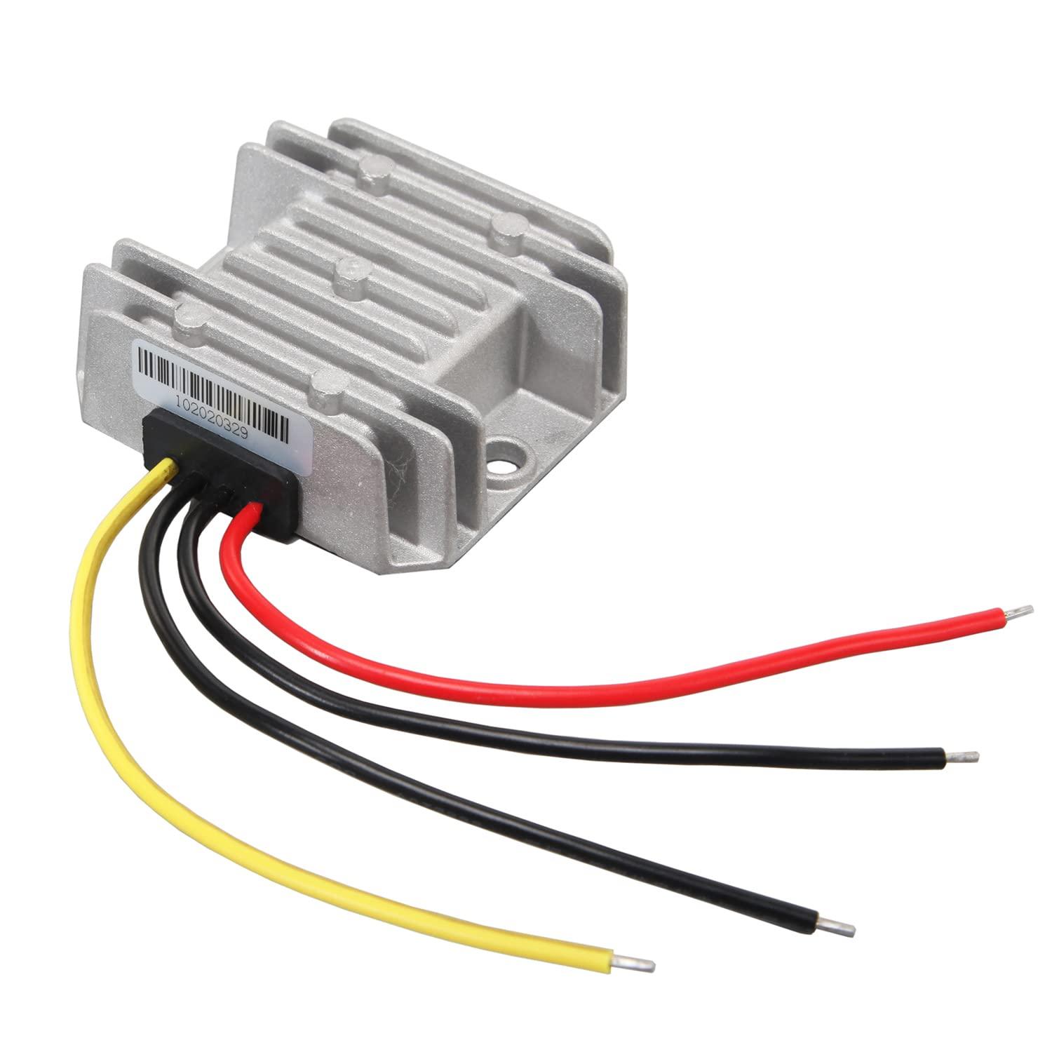 KAABEE DC-DC Converter 12V Step Up to 24V Boost Voltage Transformer (3A 72W)