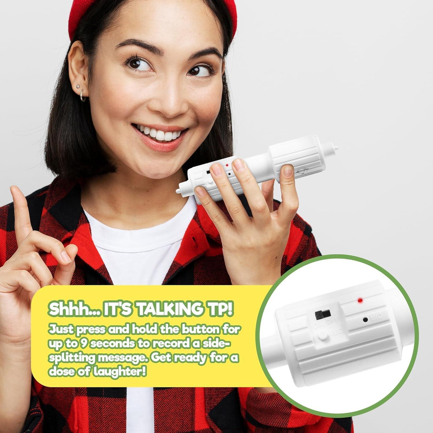 Spitfire Ventures Talking TP- Talking Toilet Paper Roll Holder