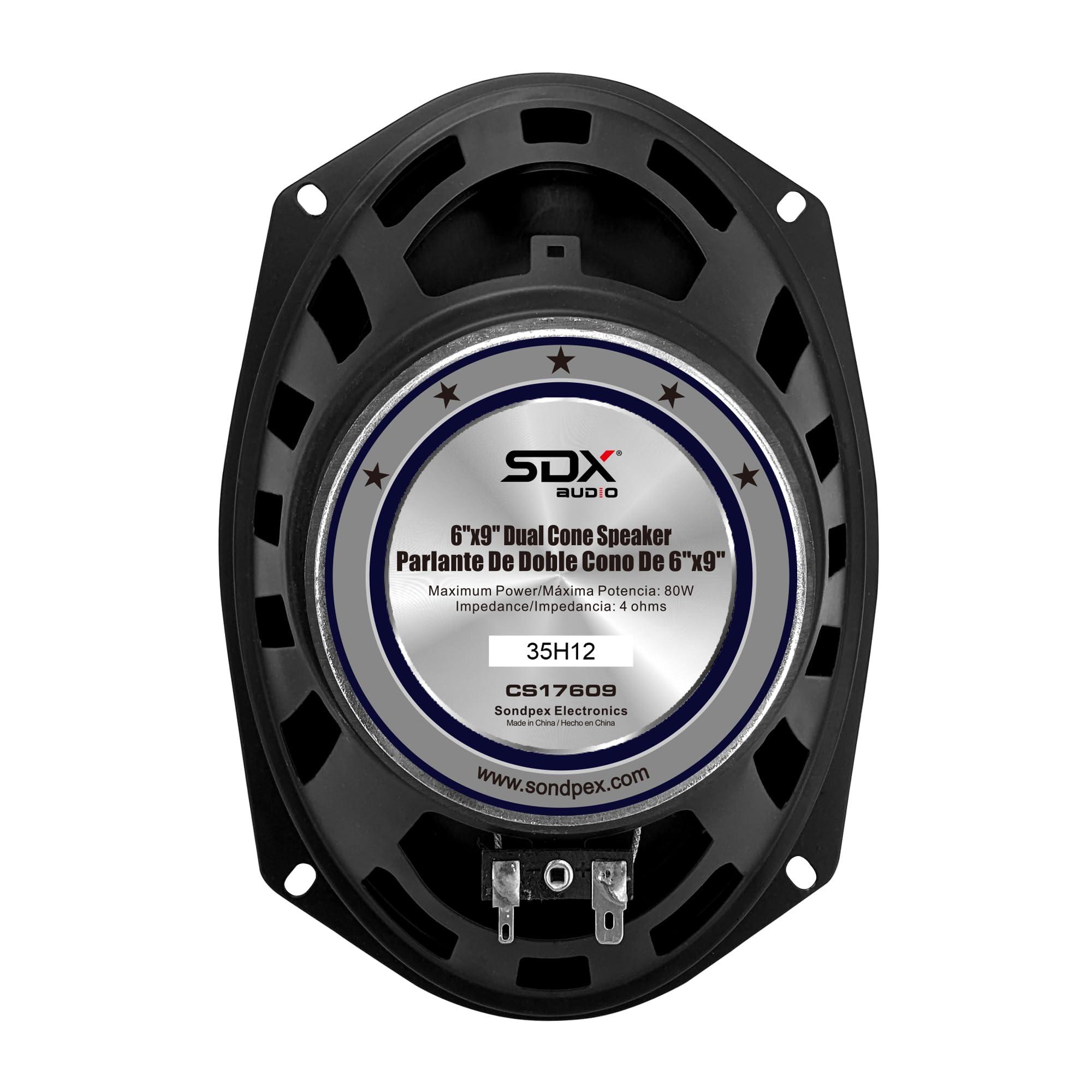SONDPEX Sondpex CS17609: 6\" X 9 Dual Cone Speaker