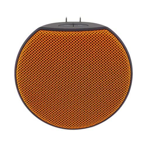 OC Acoustic OC Acoustic Newport Plug-in Outlet Speaker with Bluetooth 5.1 and Built-in USB Type-A Charging Port (Orange/Black)