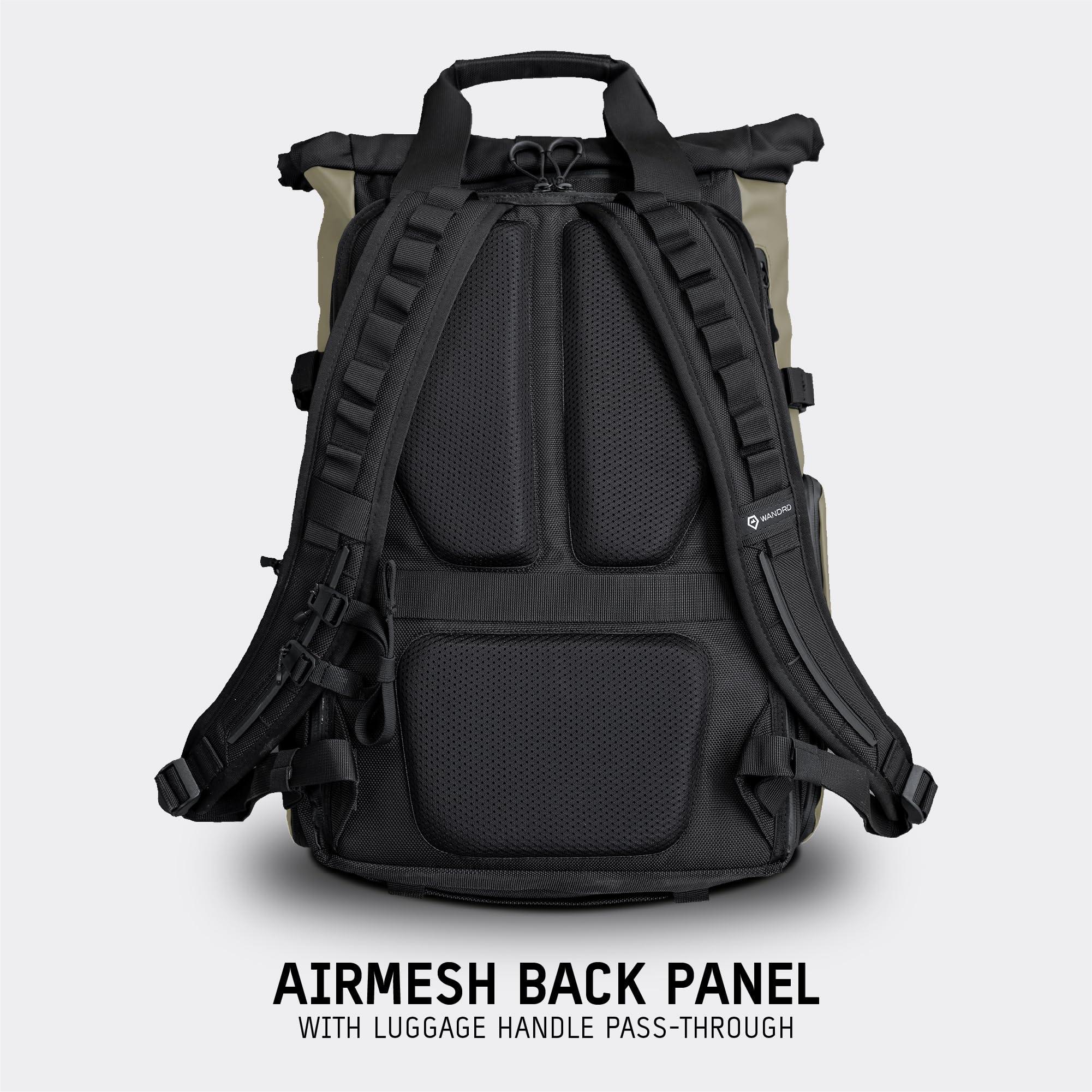 WANDRD WANDRD All-New PRVKE 21L Photography Travel Backpack - Photo Bundle - Weather Resistant Camera Bag with Laptop Compartment (Yuma Tan)
