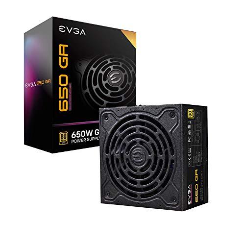 EVGA EVGA SuperNOVA 650 Ga, 80 Plus Gold 650W, Fully Modular, ECO Mode with Dbb Fan, 10 Year Warranty, Compact 150mm Size, Power Supply 220-GA-0650-X1