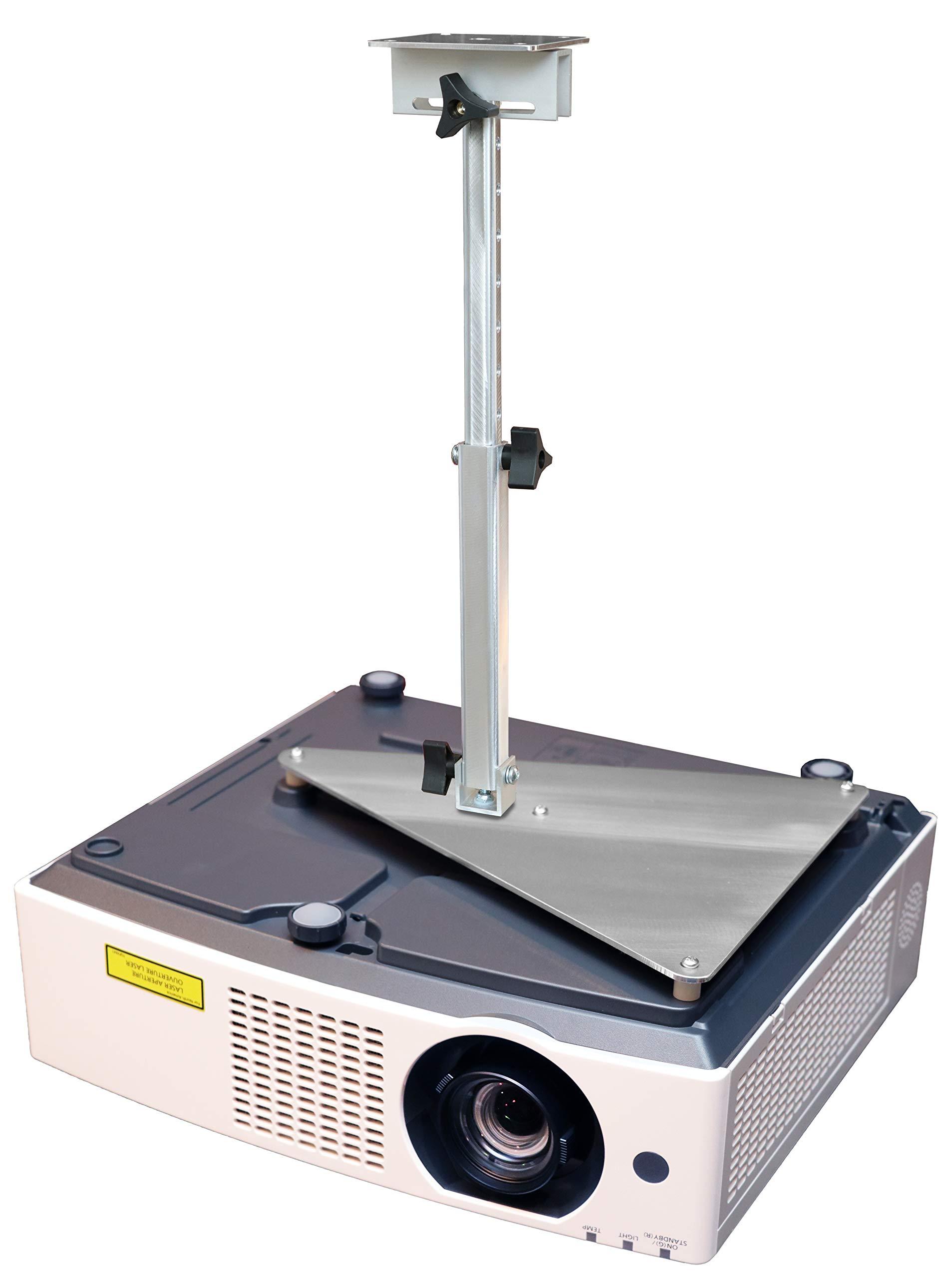 PCMD, LLC. PCMD, LLC. Projector Ceiling Mount Compatible with Panasonic PT-VMZ61 VMZ61BU VMZ71 VMZ71BU VMZ71WU with Lateral Shift Coupling (Telescoping 13-20-Inch Extension)