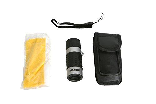 ROXANT Roxant Monocular Telescope - High Definition Ultra Light Pocket Telescope - Includes Compact Monocular, Neck Strap & Cleaning Cloth, Monoculars for Adults, High Powered Handheld Telescope