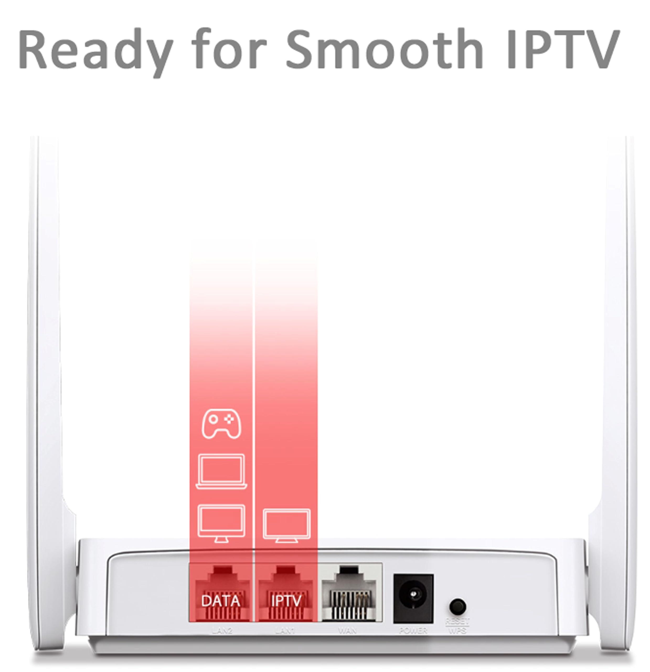 MERCUSYS Mercusys AC10, AC1200 Mbps MU-MIMO, Beamforming, All-in-one ( Router, Access Point, Range Extender) Modes, Easy to Setup with Mobile App, Dual-Band Wi-Fi 5 Router