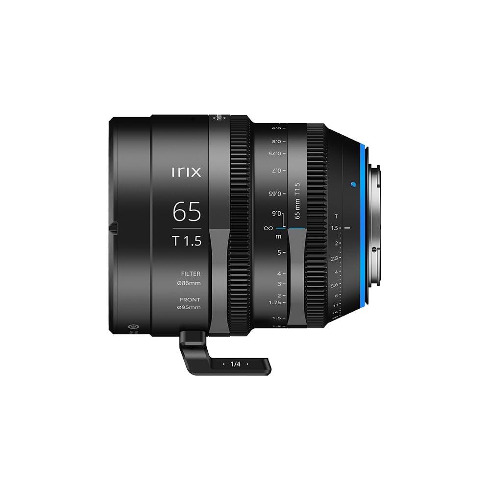 Irix Irix Cine 65mm T1.5 Cinema Lens for Arri PL Mount Cameras | Military Certified for Humidity and Freezing Rain/Icing | Compatible with Magnetic Filters | Distance Scale in Feet