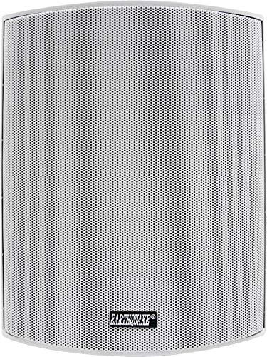 Earthquake Sound Earthquake Sound AWS-502W All-Weather Indoor/Outdoor Speakers (Matte White, Pair)