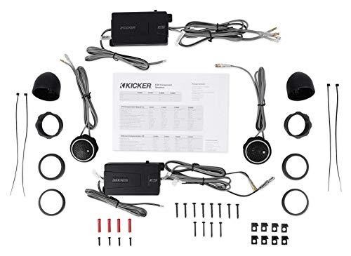 KICKER KICKER 46CSS684 6x8 450w Car Audio Component Speakers+2 CSC68 Coaxial Speakers