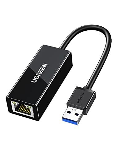 UGREEN UGREEN USB to Ethernet Adapter, 1000Mbps Ethernet Adapter with USB 3.0, Driver Free, RJ45 LAN Network Adapter Compatible with Nintendo Switch, Laptop, PC, MacBook, Windows, macOS, Linux