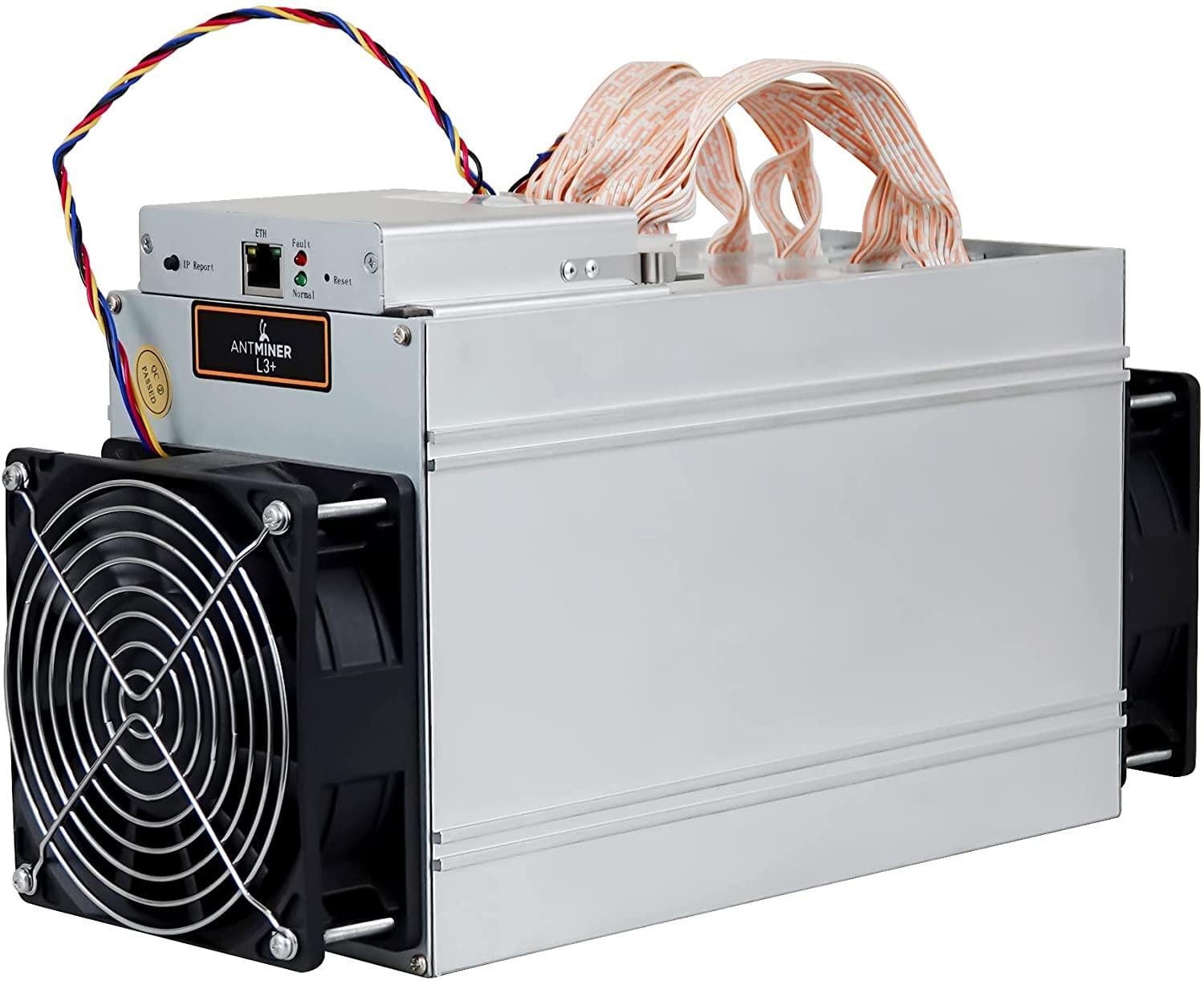 Bitmain AntMiner L3+ ~504MH/s @ 1.6W/MH ASIC Litecoin Miner