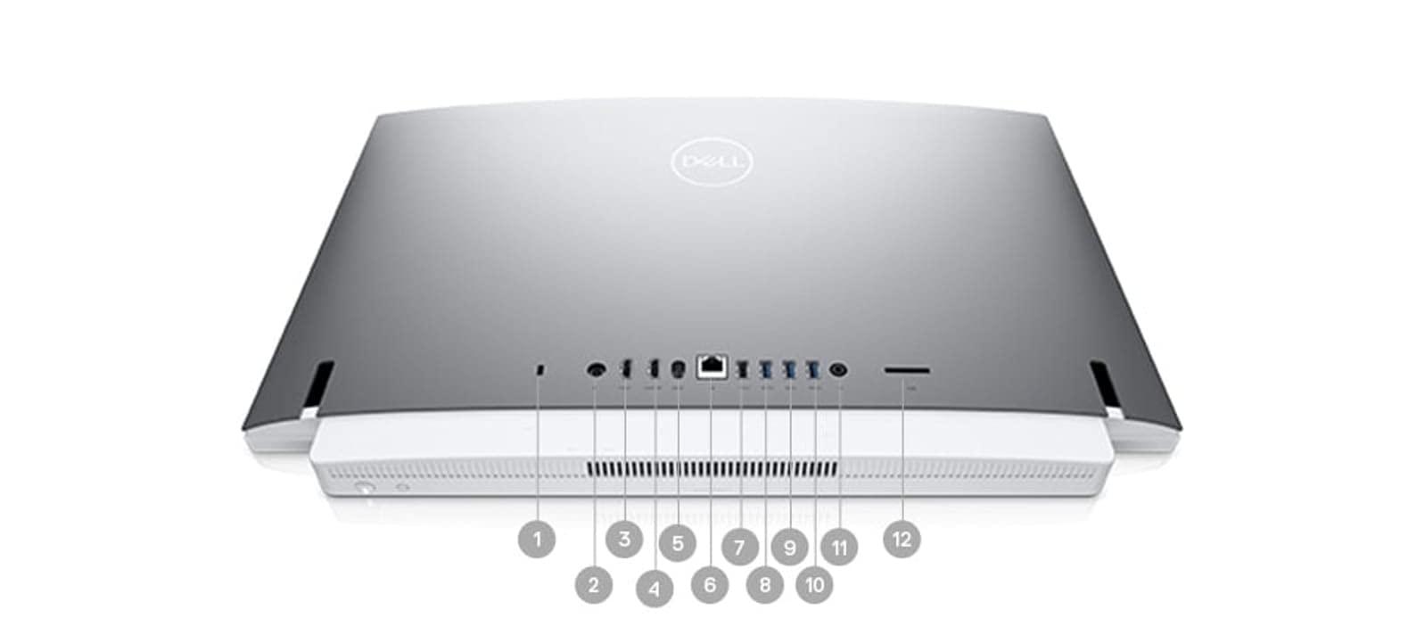 Dell Dell Inspiron 5400 AIO | 23.8" 1920x1080 FHD | Core i7-1165G7-2TB SSD Hard Drive - 8GB RAM | 4 cores @ 4.7 GHz Win 10 Pro Silver