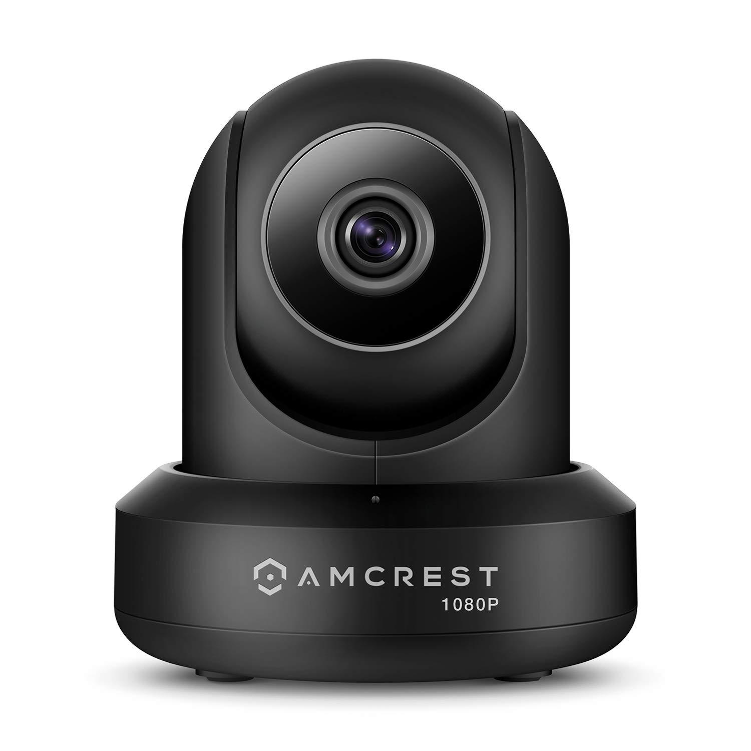 Amcrest Amcrest ProHD 1080P WiFi Camera 2MP (1920TVL) Indoor Pan/Tilt Security Wireless IP Camera IP2M-841B (Black)