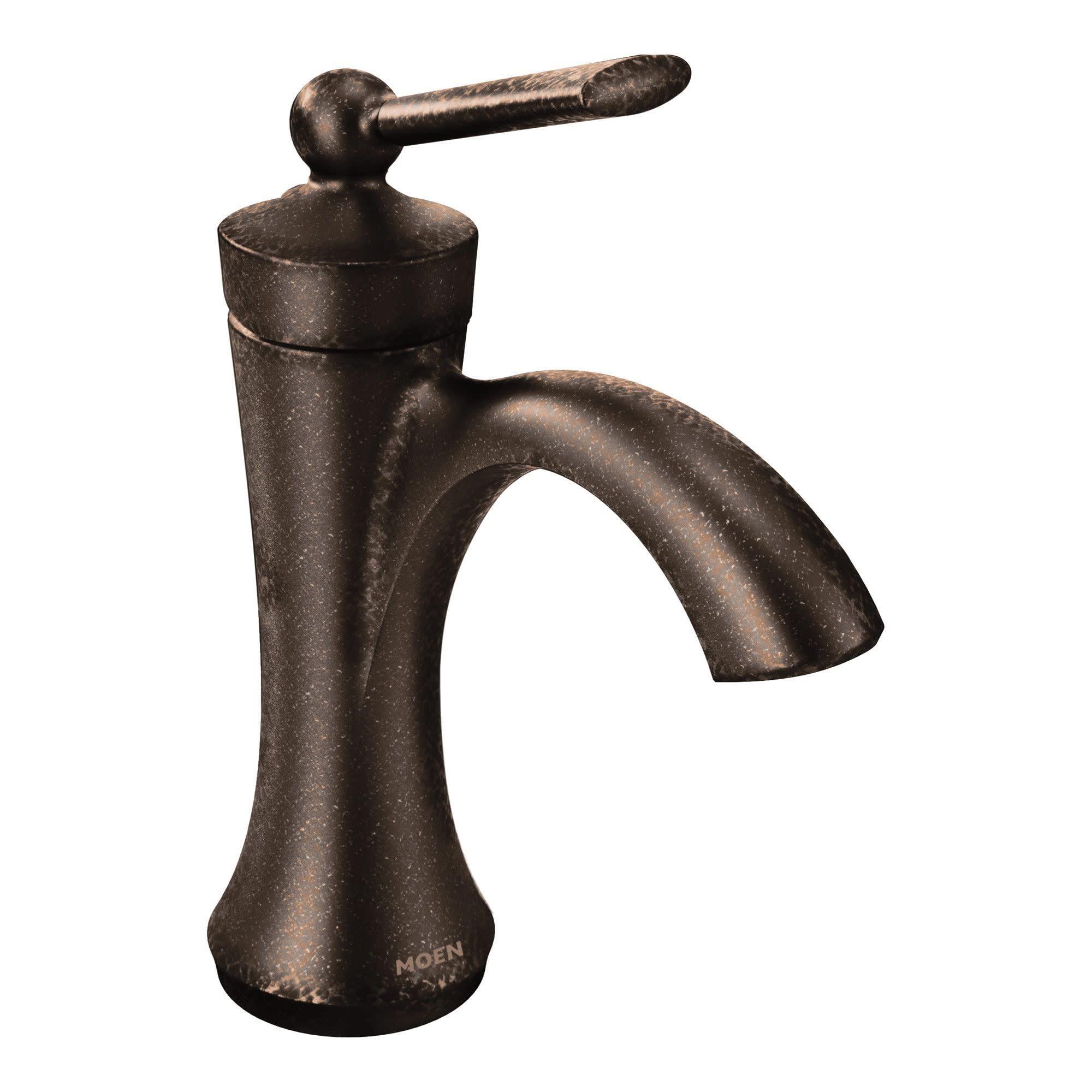Moen Moen 4500ORB Wynford One Handle Single Hole Traditional Bathroom Faucet, Oil-Rubbed Bronze
