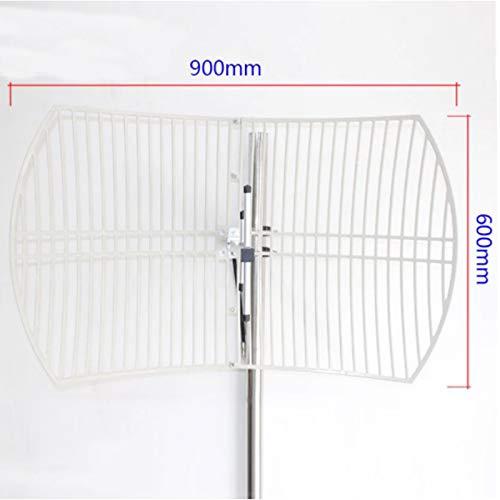 SIGNALPLUS signalplus Outdoor 868MHz GSM CDMA parabolic Grid Cellular Antenna 5G-Remote Signal Receiver 806~960MHz GSM Repeater Signal Amplifier Booster