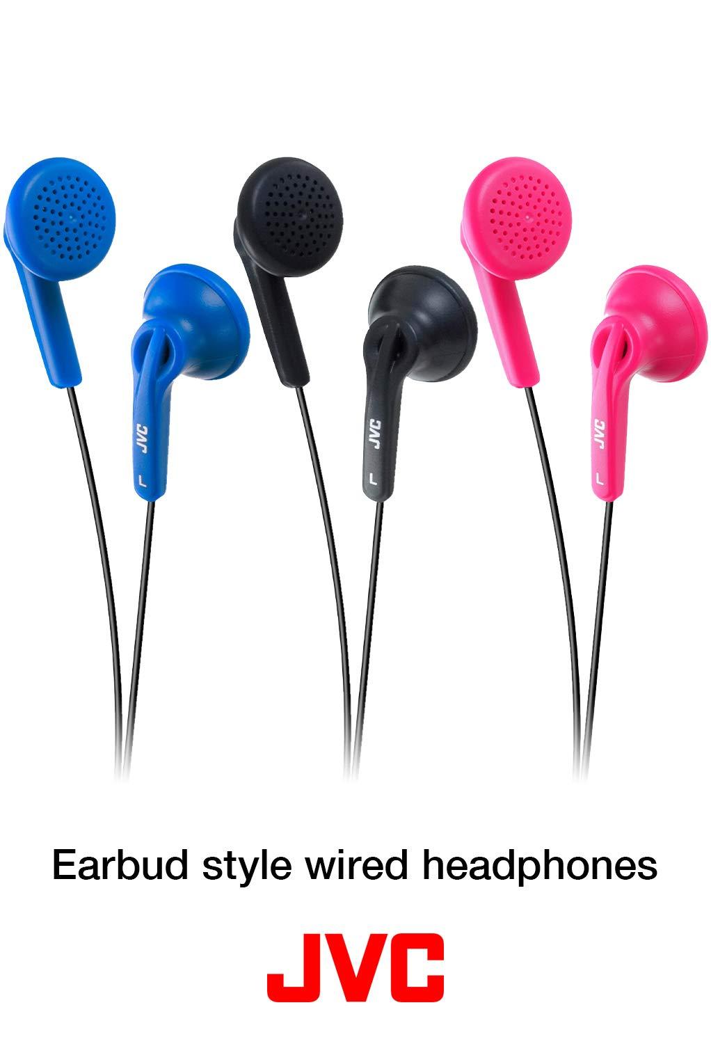 JVC JVC HAF12P Earbud Headphones - Pink