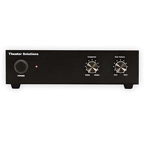 Theater Solutions Theater Solutions TS1000 Passive 10" Home Theater in Wall 2 Subwoofers and 2 Amps Set