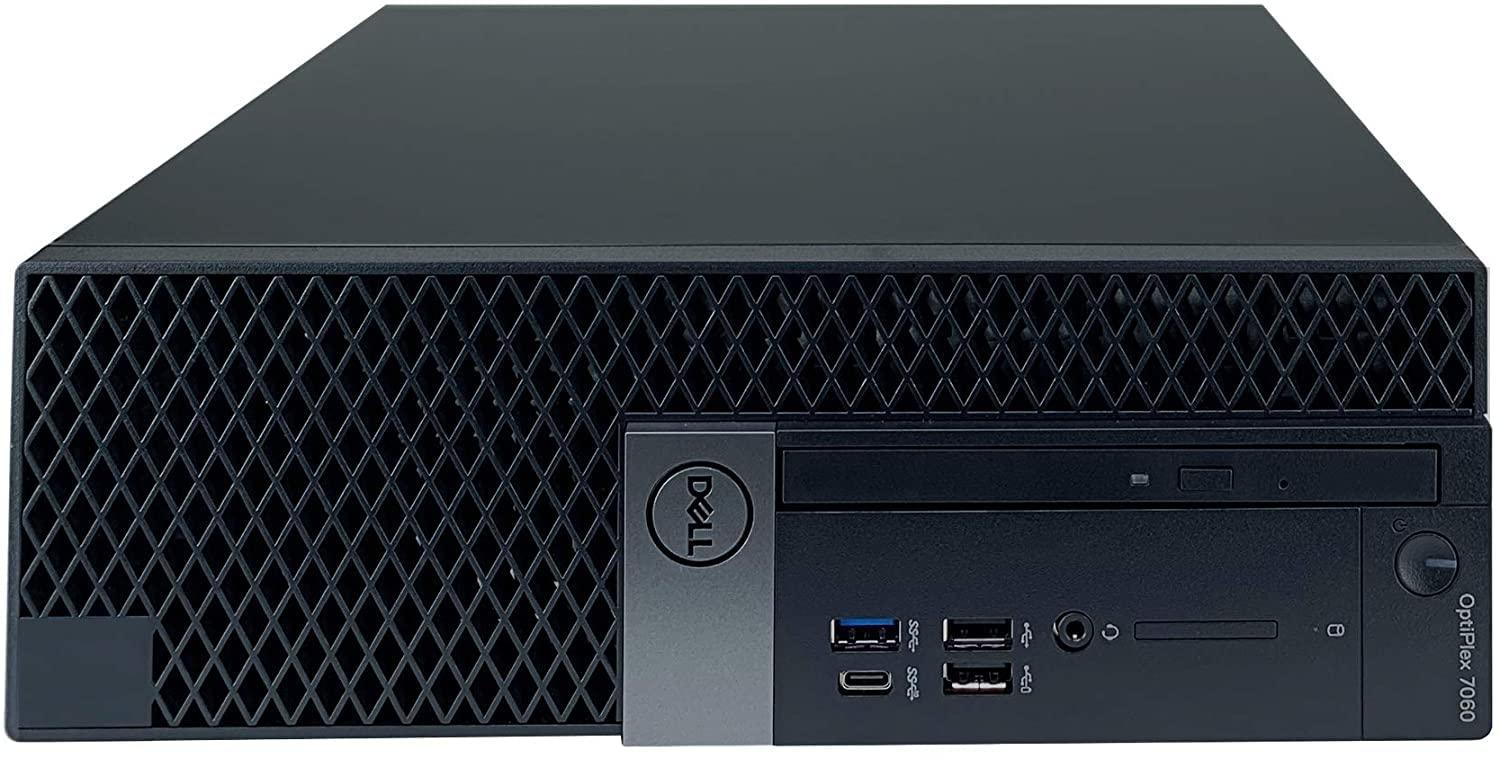 Dell Dell Optiplex 7060 Desktop Computer | Hexa Core Intel i5 (3.2GHz) | 16GB DDR4 RAM | 500GB SSD | Windows 11 Pro | New 24in LCD Monitor + RGB Keyboard & Mouse + Speakers | Home or Office PC (Renewed)