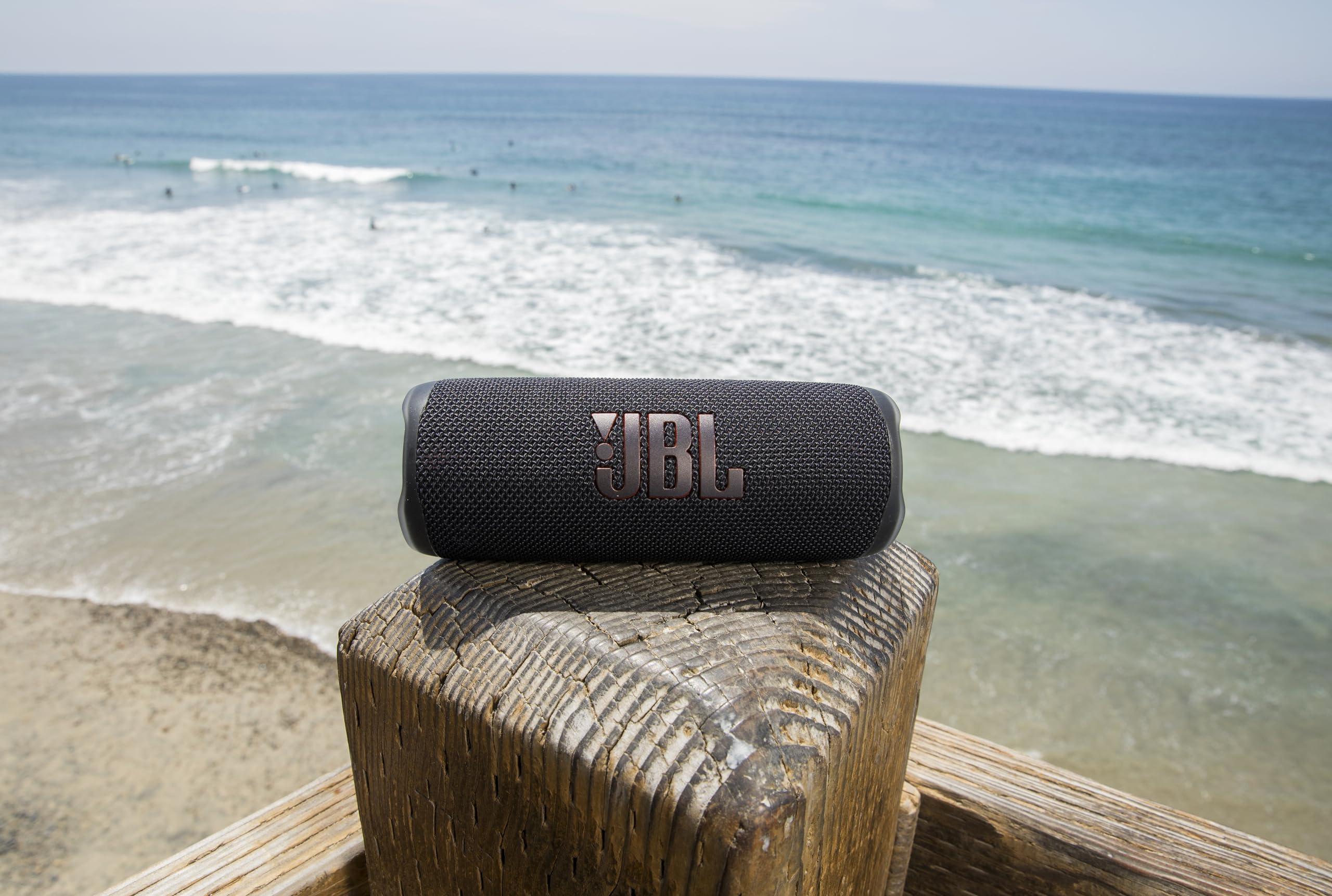 JBL JBL Flip 6 - Portable Bluetooth Speaker, powerful sound and deep bass, IPX7 waterproof, 12 hours of playtime, JBL PartyBoost for multiple speaker pairing for home, outdoor and travel (Camo)