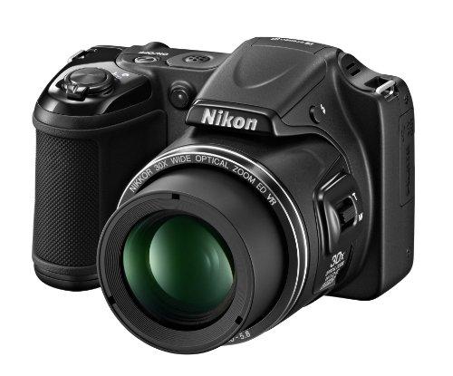 Nikon Nikon COOLPIX L820 16 MP CMOS Digital Camera with 30x Zoom Lens and Full HD 1080p Video (Black) (OLD MODEL)