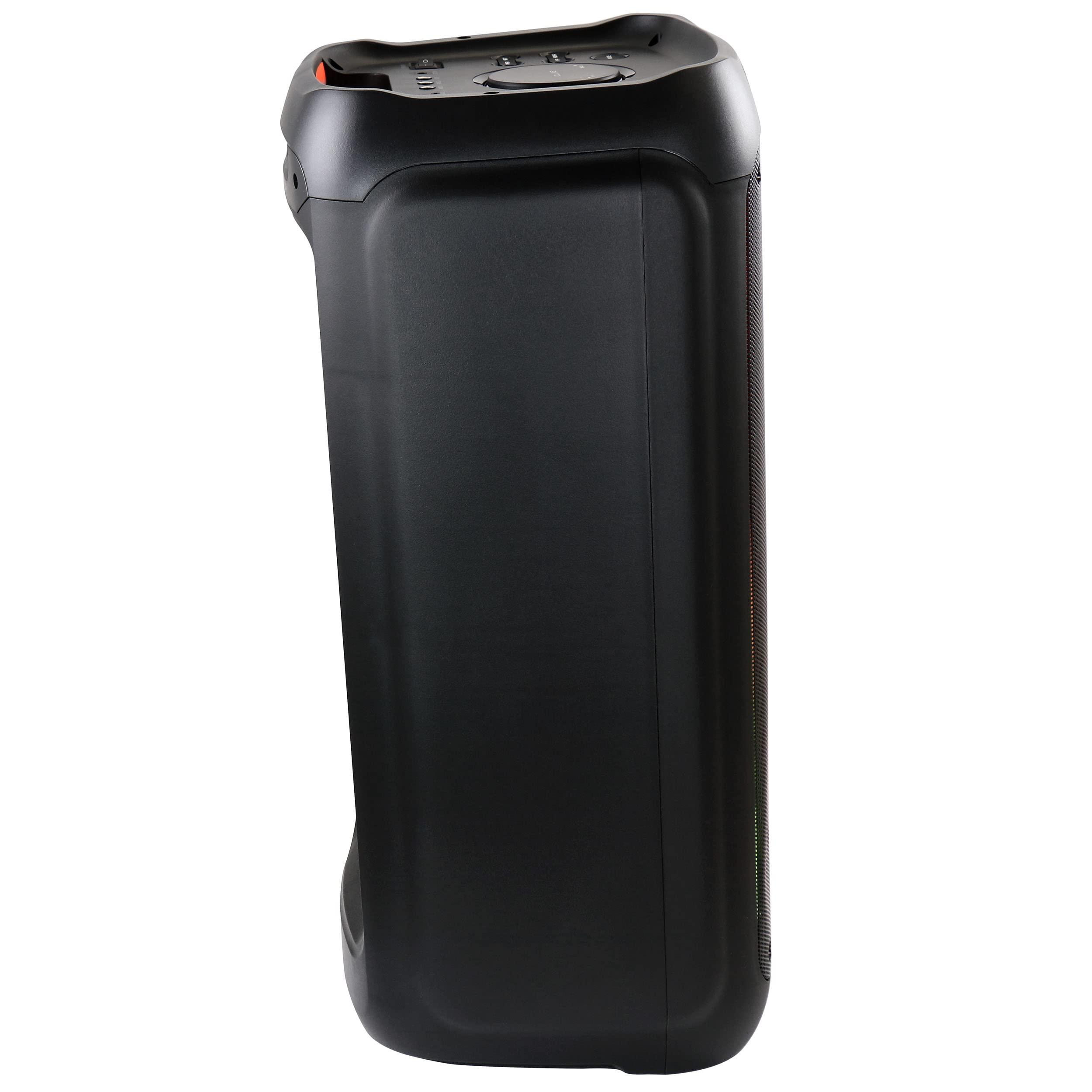 beFree Sound beFree Sound 2 x 8 Wireless Rechargeable Bluetooth Party Speaker with LED Illuminating Lights