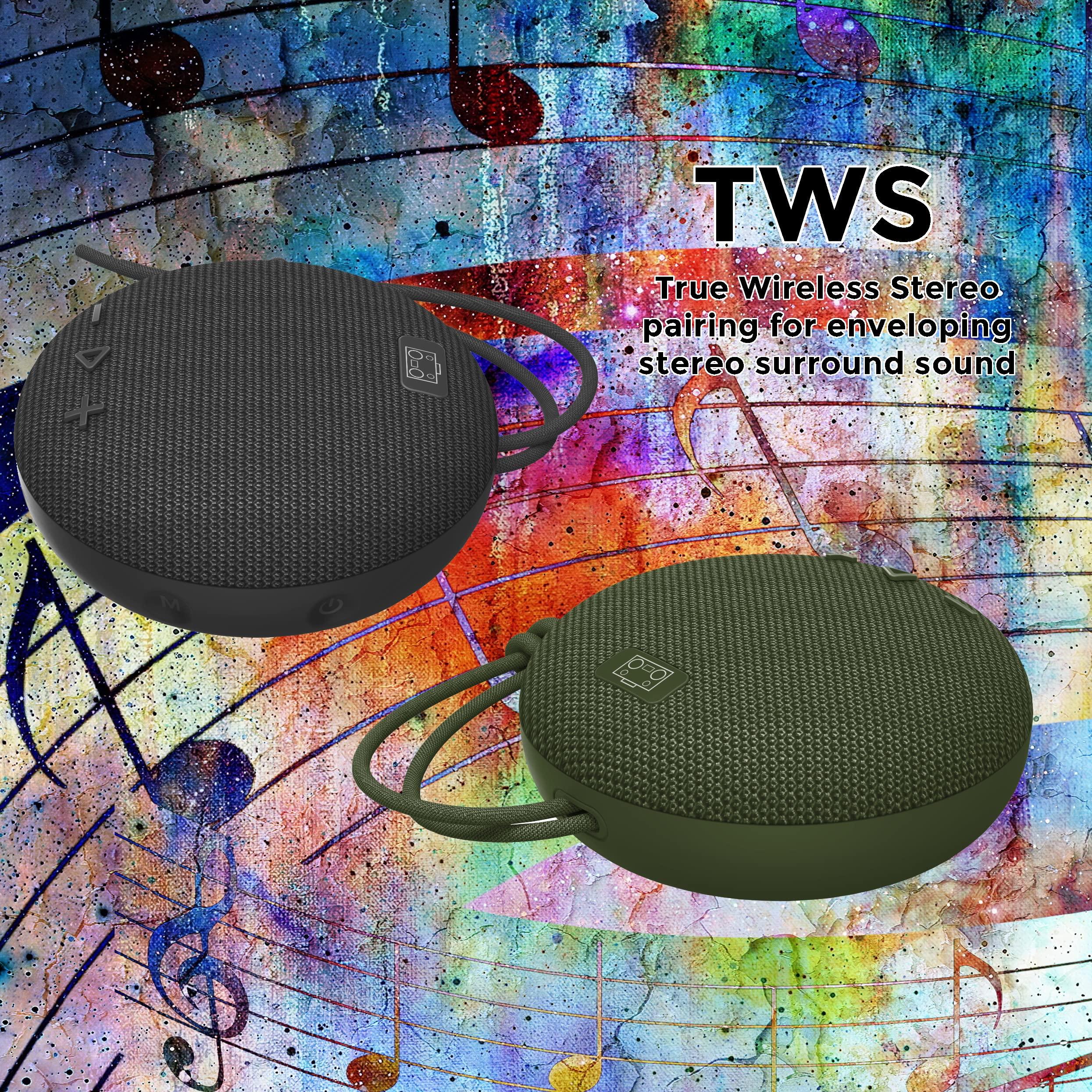 DiamondBoxx DiamondBoxx 10TWS- Portable and Waterproof Bluetooth Speaker with Big Sound