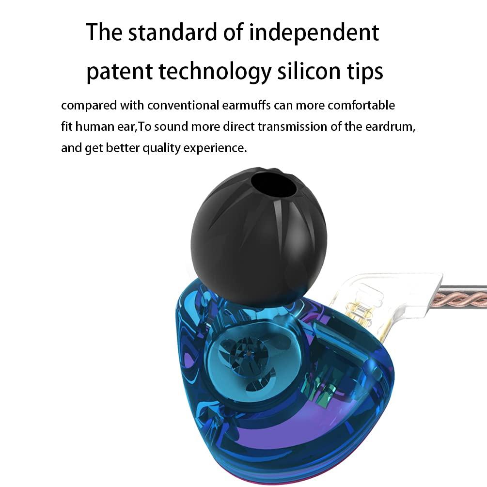 CCA KZ ZST 1BA 1DD in Ear Earphone Clear HiFi Monitor Earbuds Wired Sport Gaming Earphone for Musician Singer Audiophile