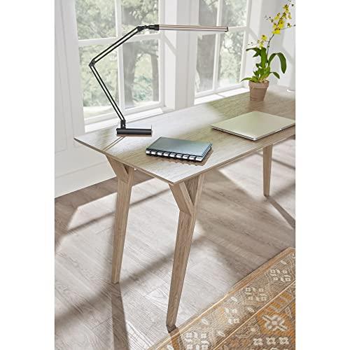 Realspace Realspace Architect Desk Lamp, Adjustable, 21-1/2\"H, Black/Silver