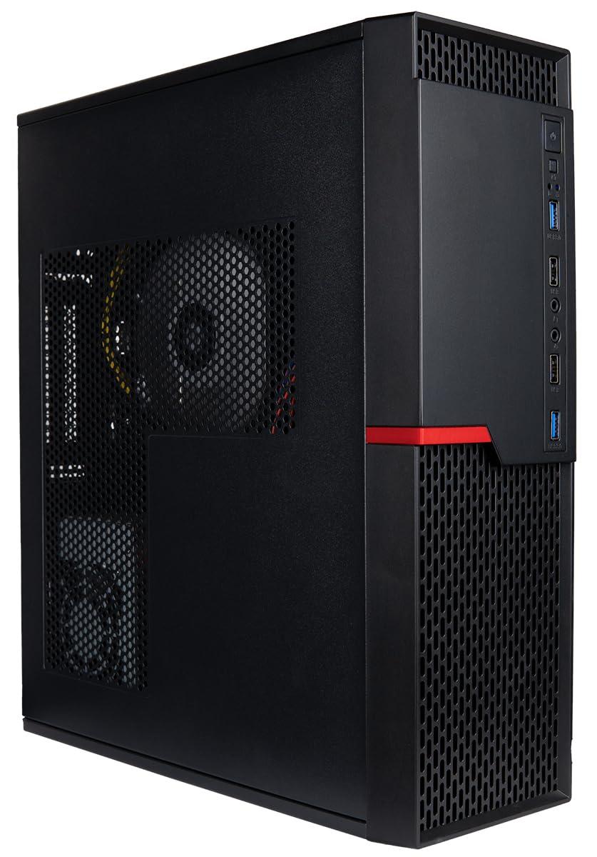 Empowered PC Envision S13 SFF PC (4.4-5.6GHz 12-Core Ryzen 9 9900X, 32GB DDR5 RAM, 2TB NVME Gen4 SSD, WiFi, Windows 11 Pro, 10 USB, HDMI + DVI, RJ45, KB + M, Business Desktop Computer w/Productivity Accessories