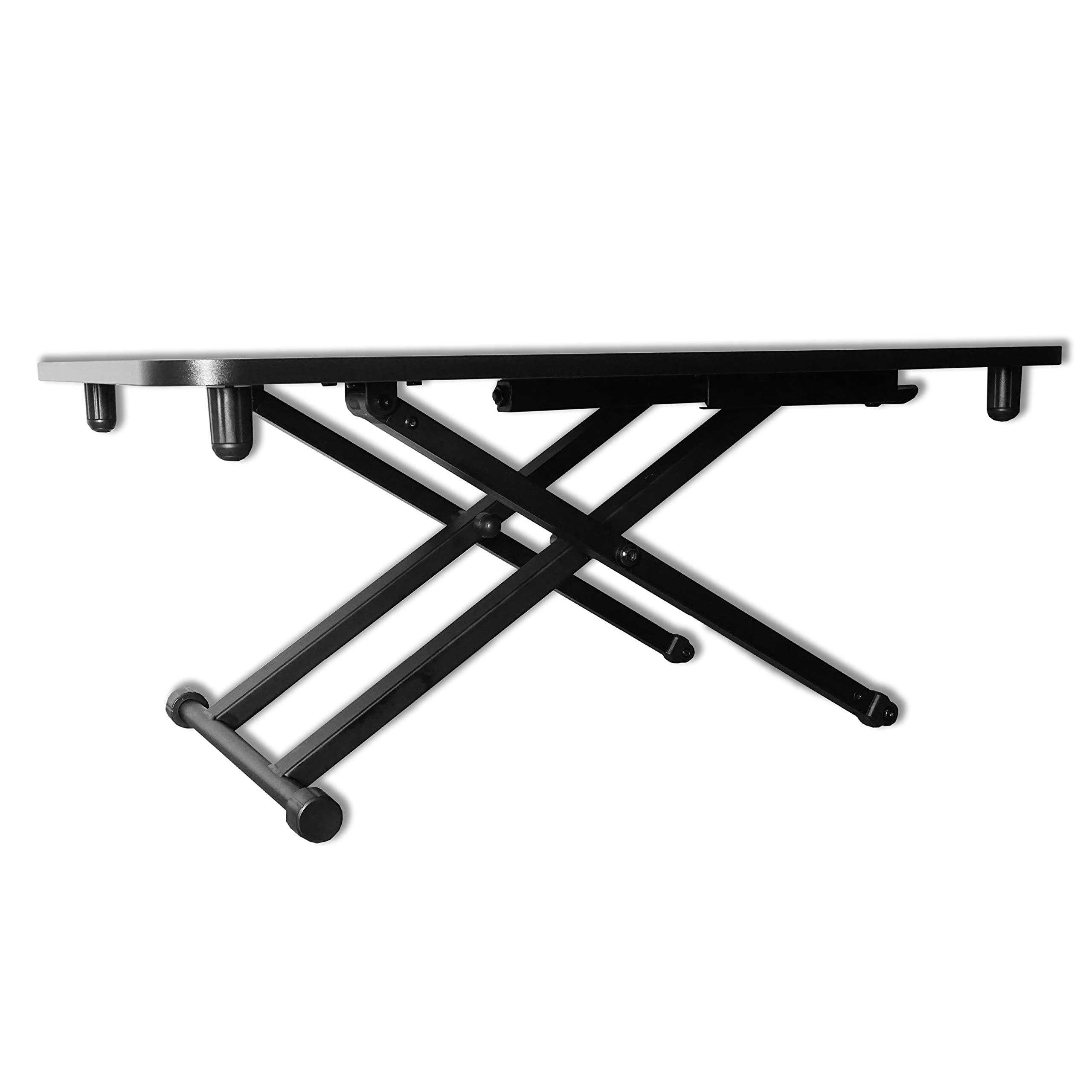 Victor Victor DCX129 High Rise Collection Adjustable Standing Desk for Laptops 29x18.5 Black