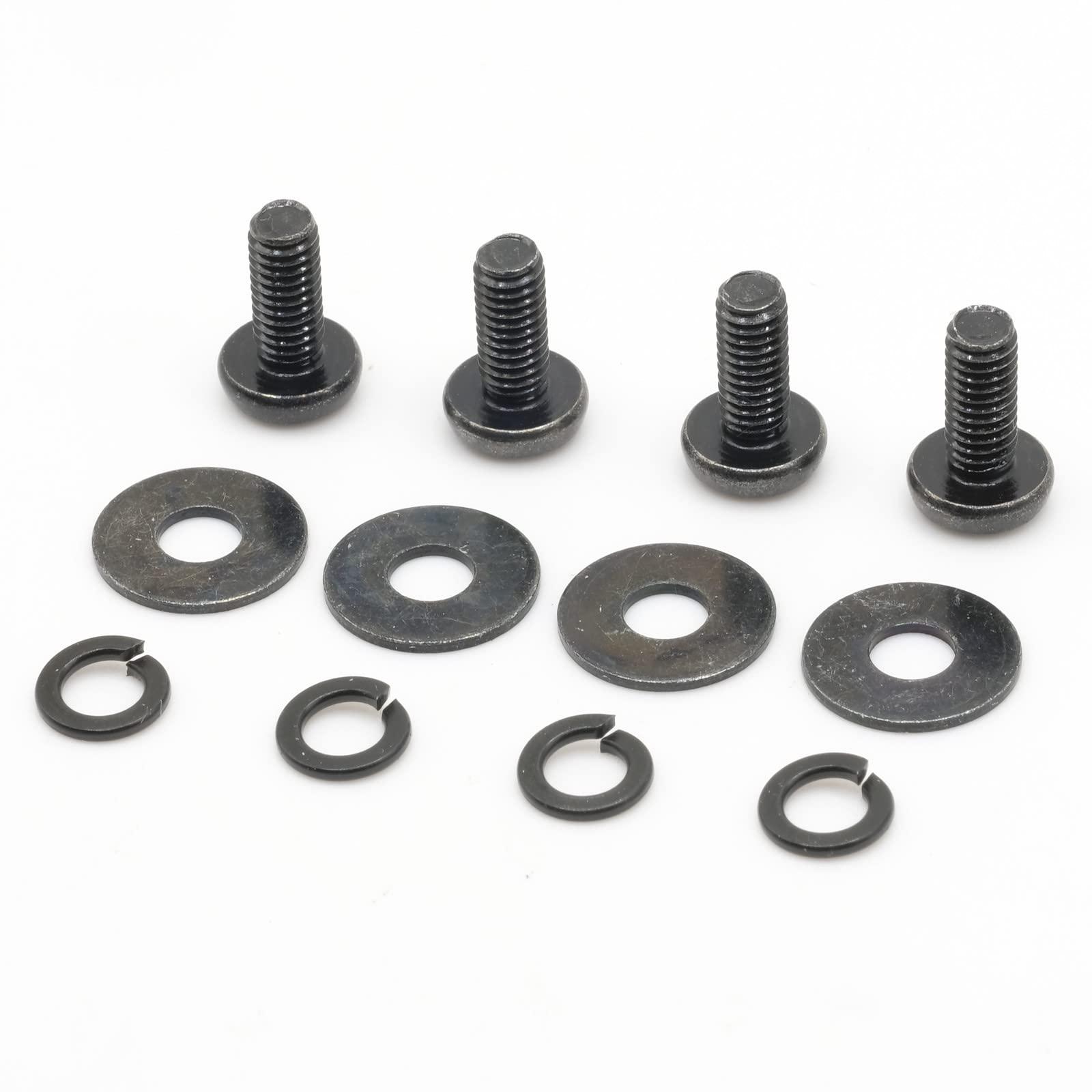 ReplacementScrews ReplacementScrews VESA Compatible M4 10mm TV/Monitor Wall Mount Screws for 75x75mm and 100x100mm Brackets. Metric Screws & Washers for Mounting Any TV/Monitor Brand.
