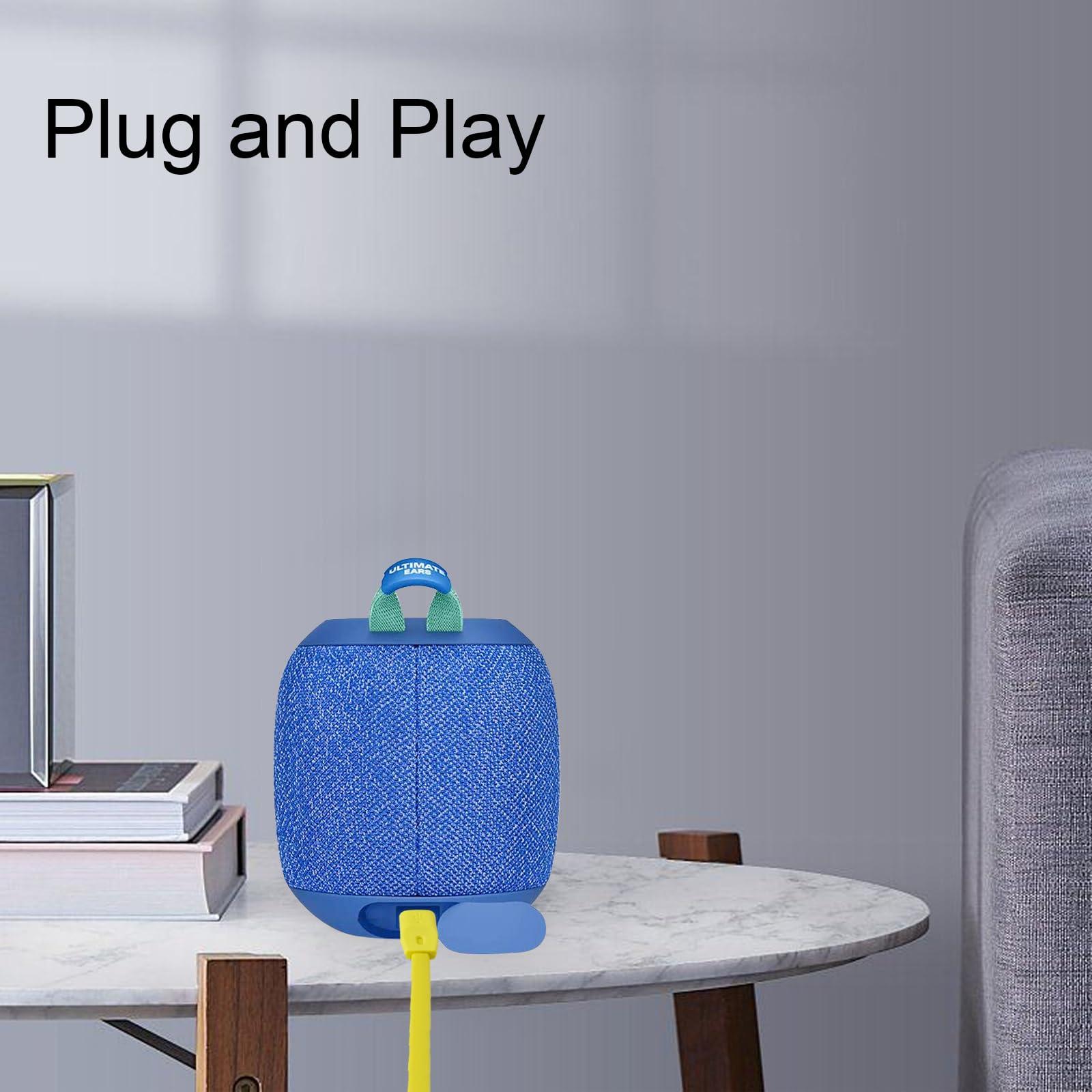 Alitutumao Replacement UE Boom Charging Cable, Micro USB Charger Cord Wire Compatible with Logitech UE Boom, Boom 2, Boom 3, Megaboom Miniboom Boom2 Roll Ultimate Ears Wireless Speaker, 3.3FT