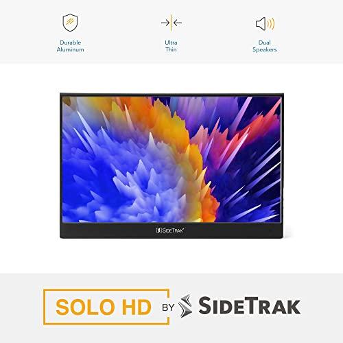 SideTrak SideTrak Solo 17.3” Portable Monitor for Laptop | Freestanding Full HD LED USB Laptop Dual Screen with Cover | Compatible with Mac, PC, & Chrome | Powered by USB-C or Mini HDMI