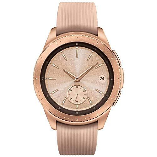 SAMSUNG Samsung Galaxy Watch (42mm) Smartwatch (Bluetooth) Android/iOS Compatible, SM-R810, International Version (Rose Gold) (Renewed)