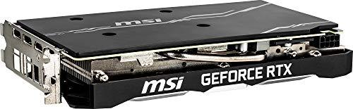 MSI MSI Gaming GeForce RTX 2060 6GB GDRR6 192-bit HDMI/DP 1710 MHz Boost Clock Ray Tracing Turing Architecture VR Ready Graphics Card (RTX 2060 Ventus GP OC)