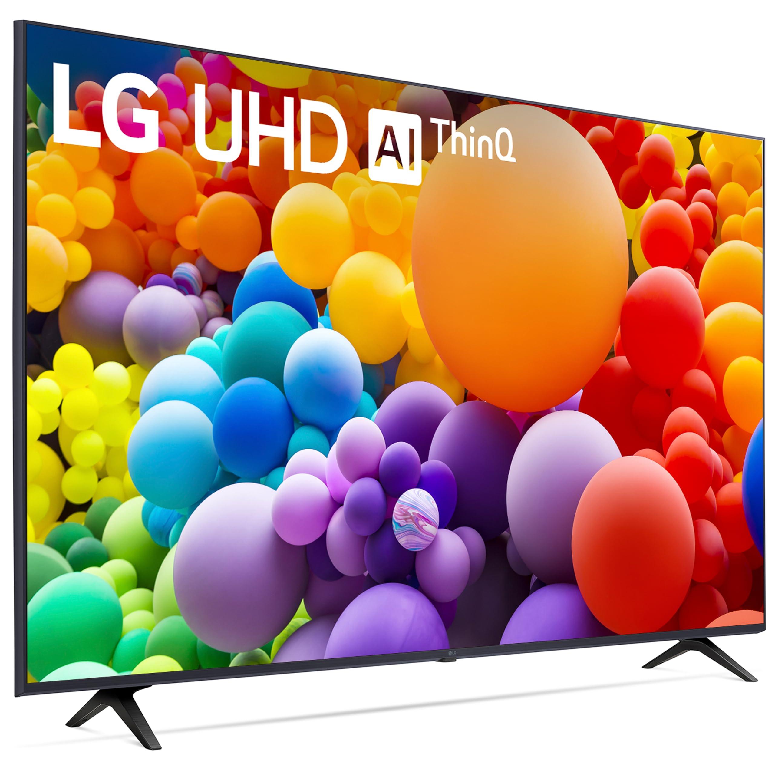 LG LG 55-Inch Class UT75 Series LED Smart TV 4K Processor Flat Screen AI-Powered with Alexa Built-in (55UT7570PUB, 2024)