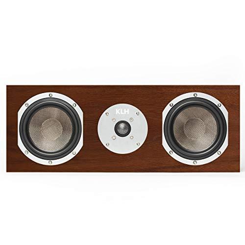KLH KLH Story 2-Way Bass Reflex Center Channel Speaker, American Walnut