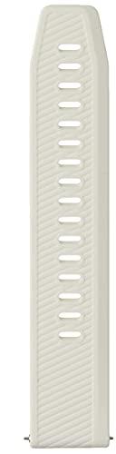 Garmin Garmin Quick Release Band, 20mm, White with Light Gold Hardware, Small/Medium