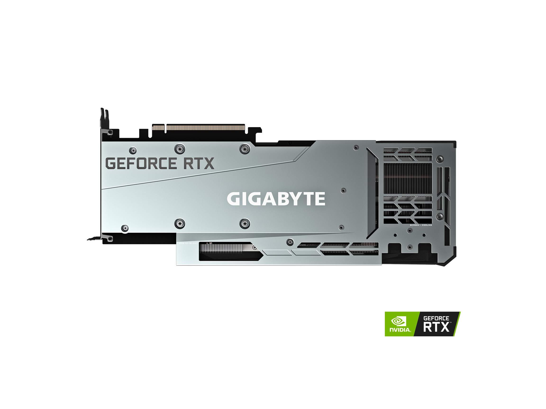 GIGABYTE GIGABYTE GeForce RTX 3080 GAMING OC 10G Graphics Card, 3x WINDFORCE Fans, 10GB 320-Bit GDDR6X, GV-N3080GAMING OC-10GD Video Card