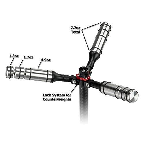 Fotodiox Fotodiox Pro Carbon Fiber Gimbal Stabilizer for DSLR, MILC & GoPro Cameras - Handheld Video Stabilizer System and Stealthy Camera Support for Small to Mid-Sized Cameras