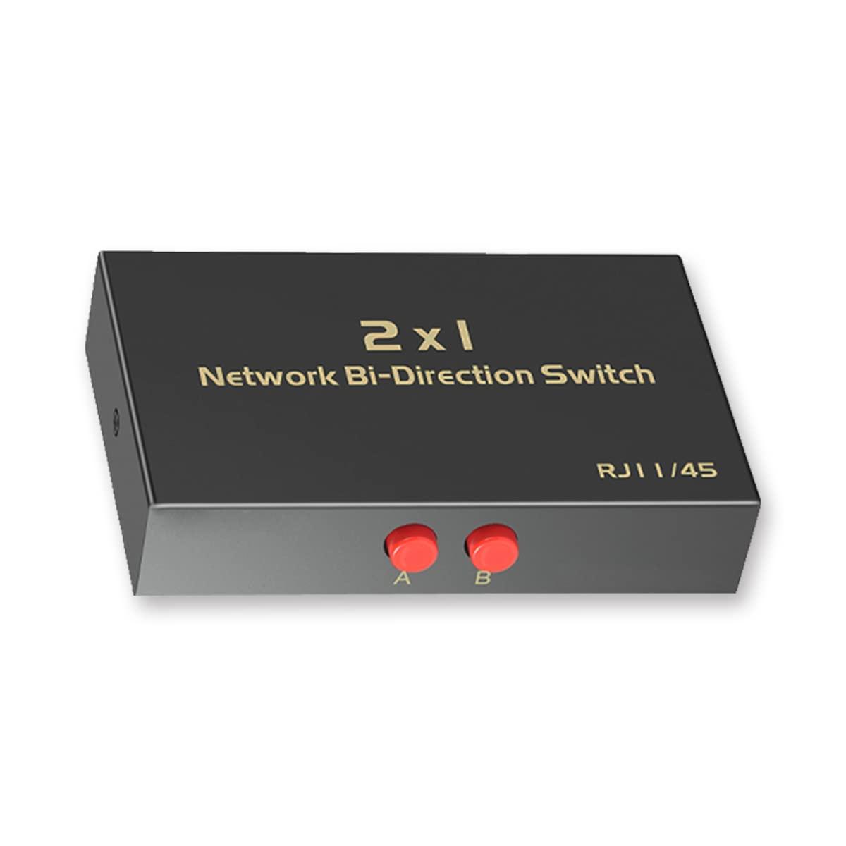 RYXN HDMI 2.0 Splitter 1 in 4 Out + RJ45 Switch