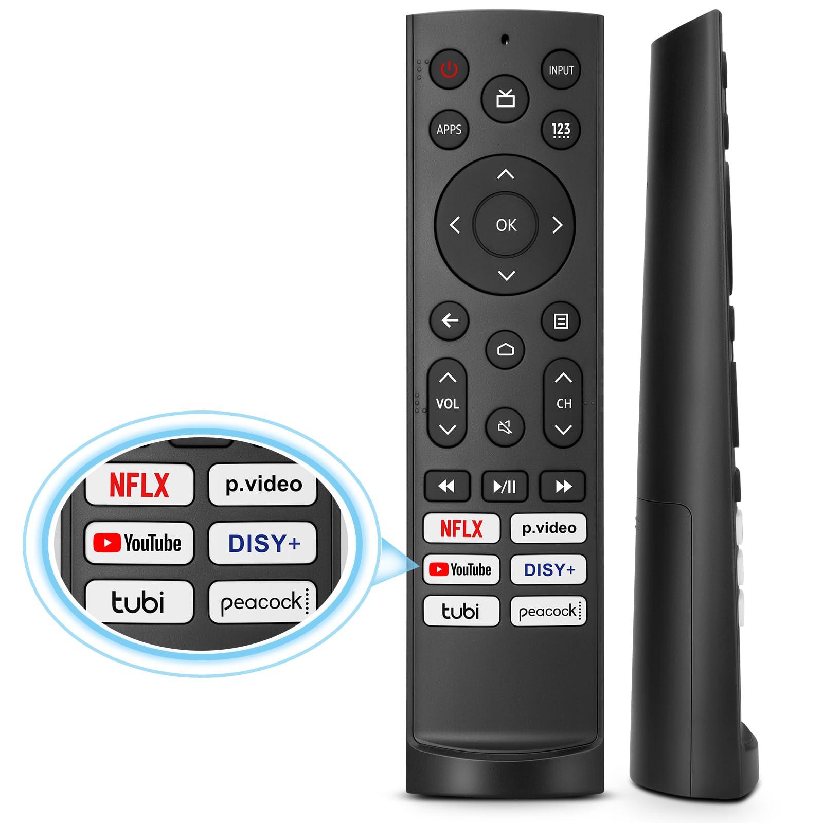 LOUTOC Replacement-for-Hisense-TV-Remote, Universal for Hisense Android/Google Smart TV Remote