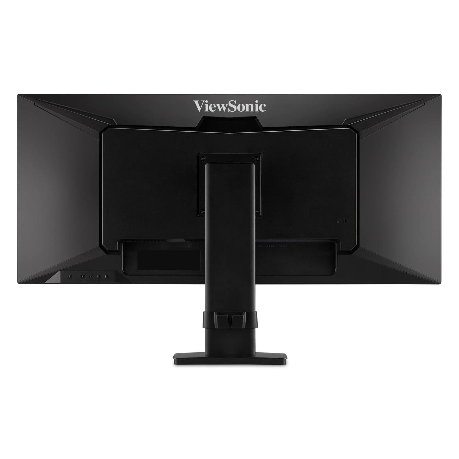 ViewSonic ViewSonic VA3456-MHDJ 34-inch 3440 x 1440 UWQHD LCD IPS Monitor, 2-Pack Bundle with 3-Side Borderless Bezel, Ergonomics Design, FreeSync, Eye Care, HDMI, DisplayPort, VGA, Speakers