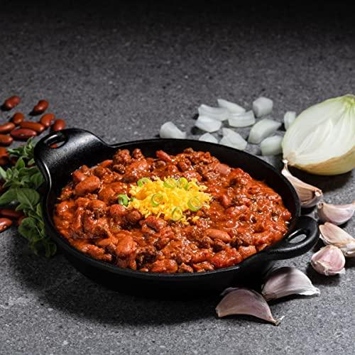 OMEALS OMEALS Turkey Chili with Beans-MRE-Sustainable Premium Outdoor Food-Extended Shelf Life-Fully Cooked w/Heater-No Refrigeration-Perfect for Outdoor Enthusiasts, Travelers, Emergency Supplies-USA Made