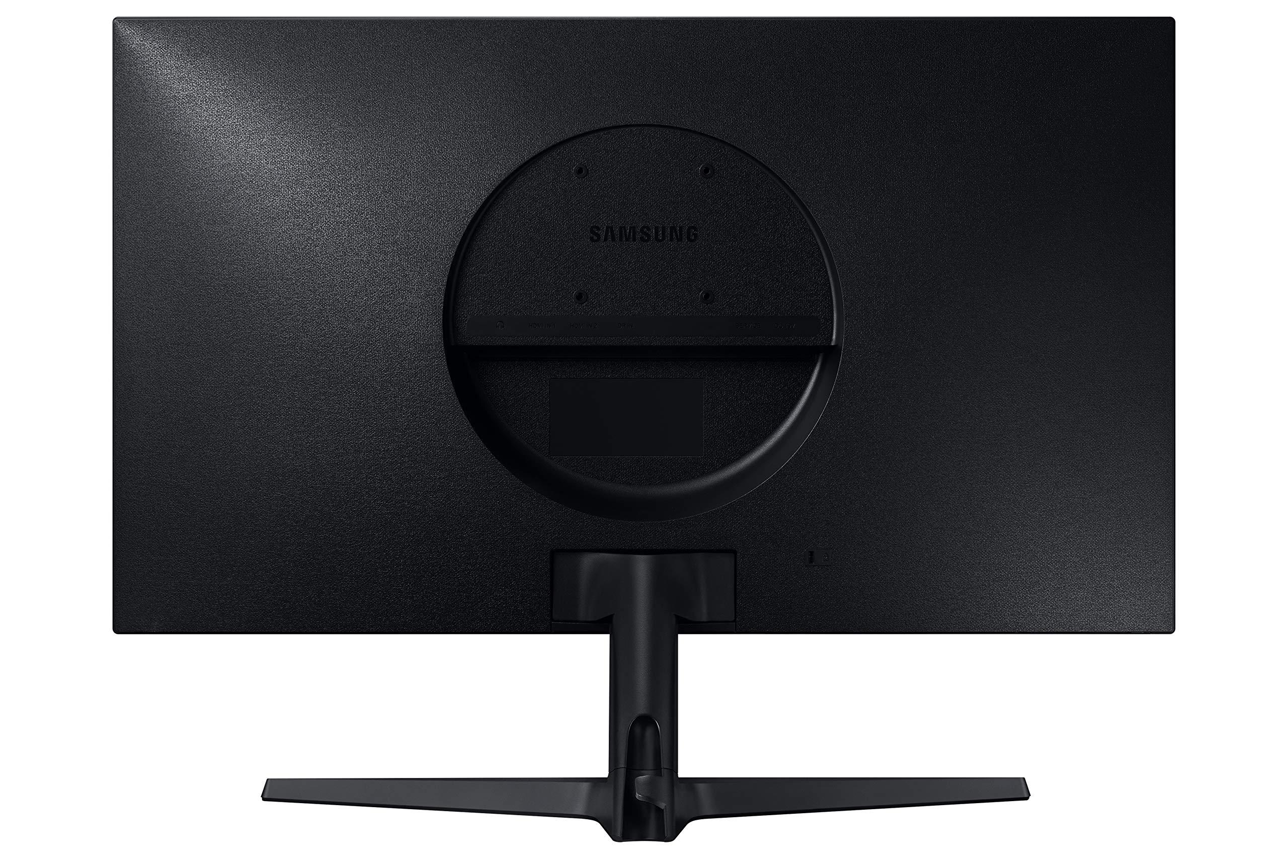 SAMSUNG Samsung 28 inch (70.8 cm) 4K UHD Monitor with Bezel Less Design and IPS Display Panel (Dark Blue Gray) - LU28R550UQWXXL