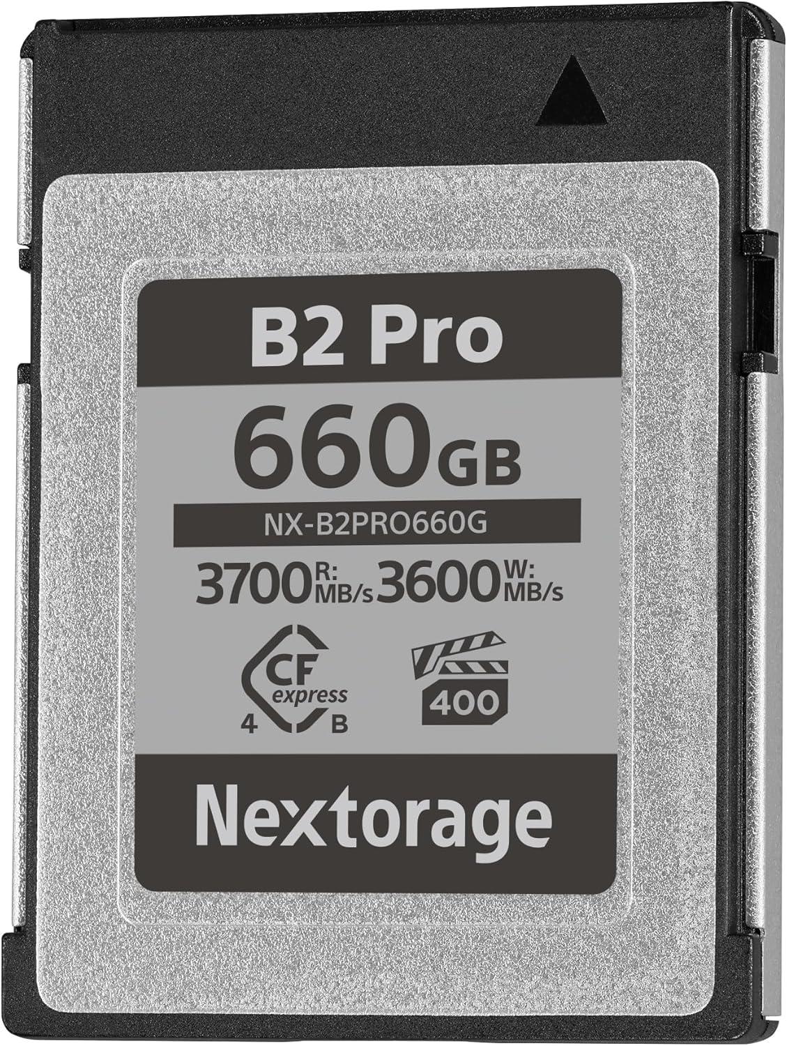 Nextorage Nextorage 660GB NX-B2PRO CFexpress 4.0 Type B Memory Card