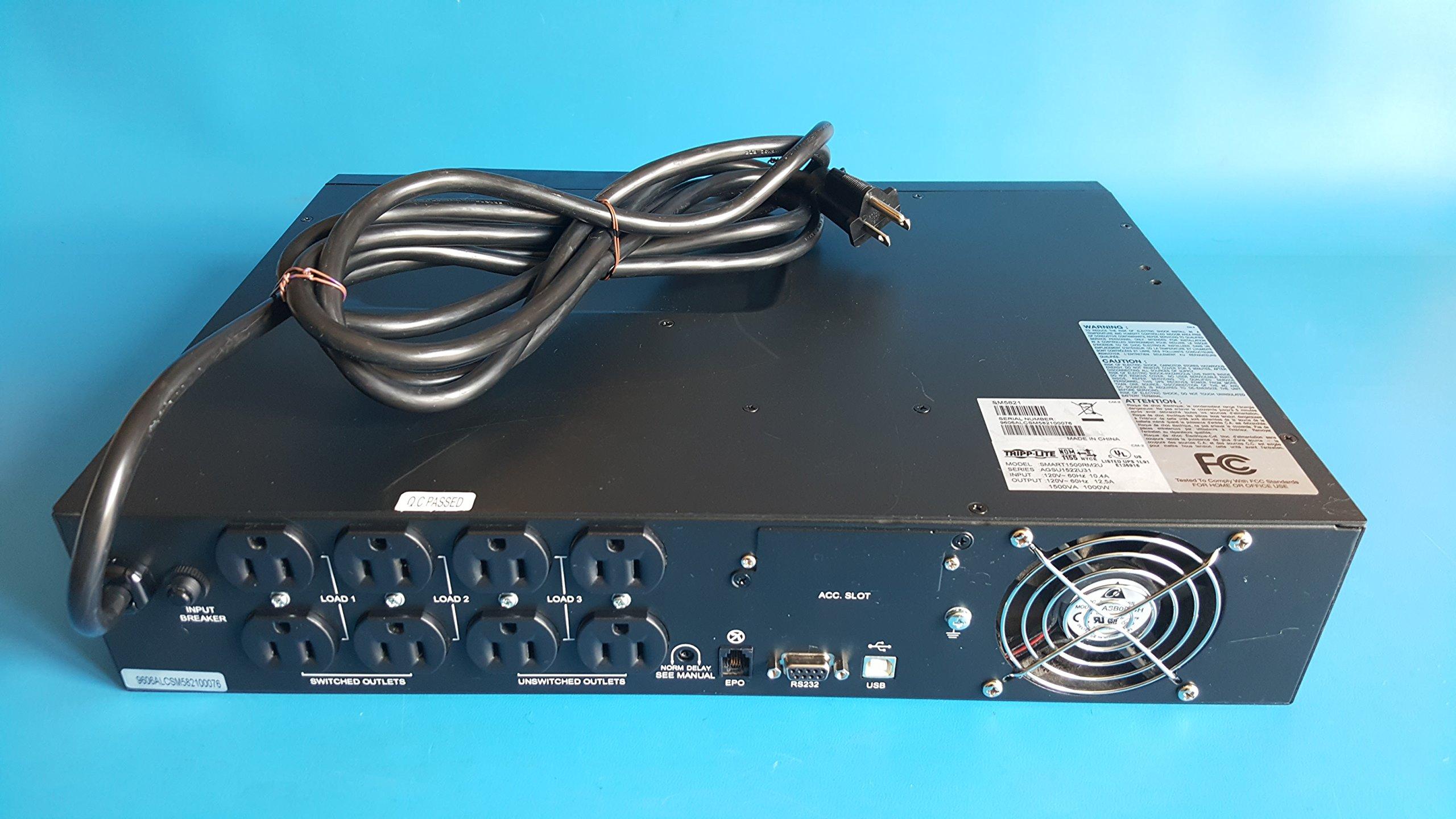 Tripp Lite Tripp-Lite SMART1500RM2U - SM5821-1500VA 1000W SmartPro UPS - NO Batteries