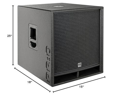 Hk Audio Premium PR:O 118 18" 1200W Bass Reflex Subwoofer